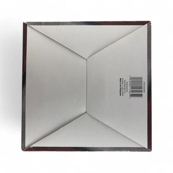 Vintage Capiz Shell Christmas Tree Candle Holder with Brass Frame Star Topper - Picture 10 of 16